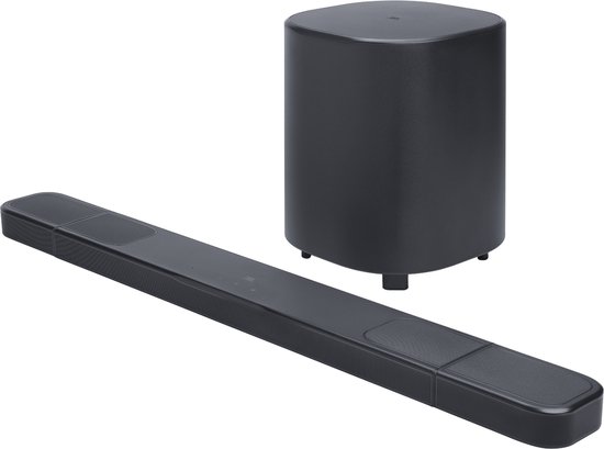 JBL Bar 1000MK2 - 7.1.4 Dolby Atmos Soundbar - Draadloze Subwoofer & Afneembare Surround Speakers - Premium Home Cinema Systeem - DTS:X - HDMI eARC - WiFi, AirPlay & Chromecast - Zwart