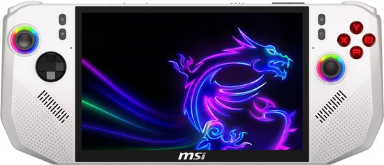 MSI Handheld Claw A8 - Gaming Handheld - AMD Ryzen Z2 Extreme-processor - 8 inch - 1TB SSD - Wit